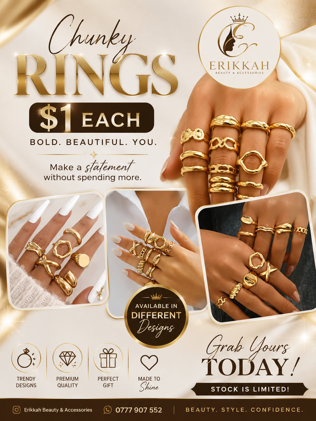 chunky rings,fashion rings,statement rings