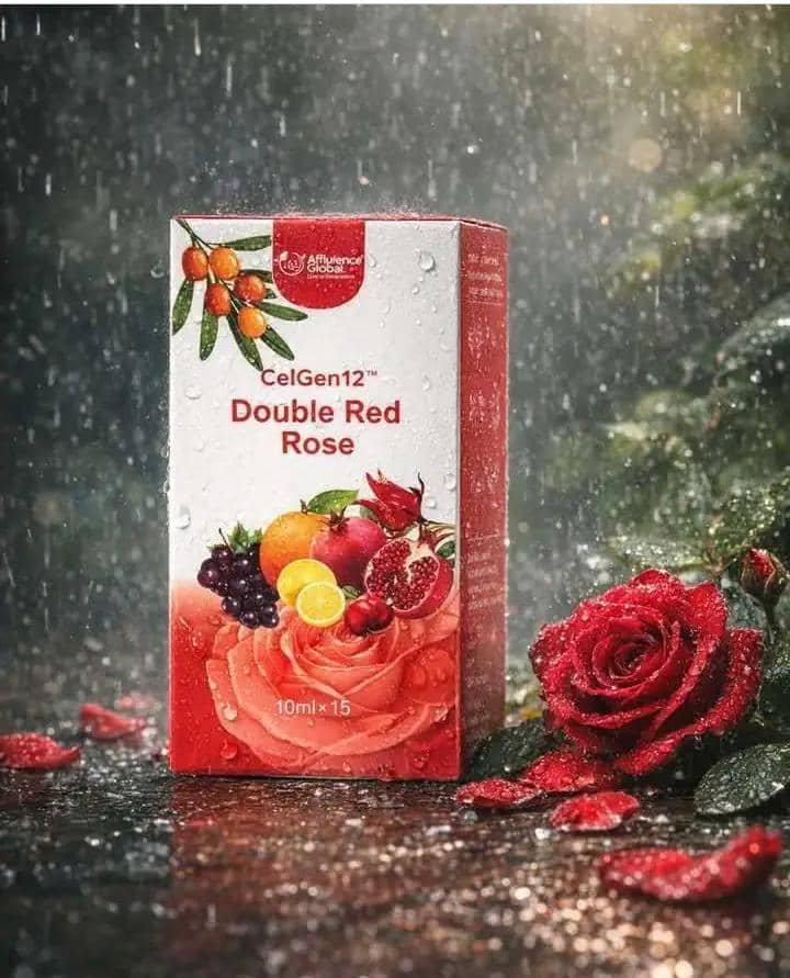 Double Red Rose